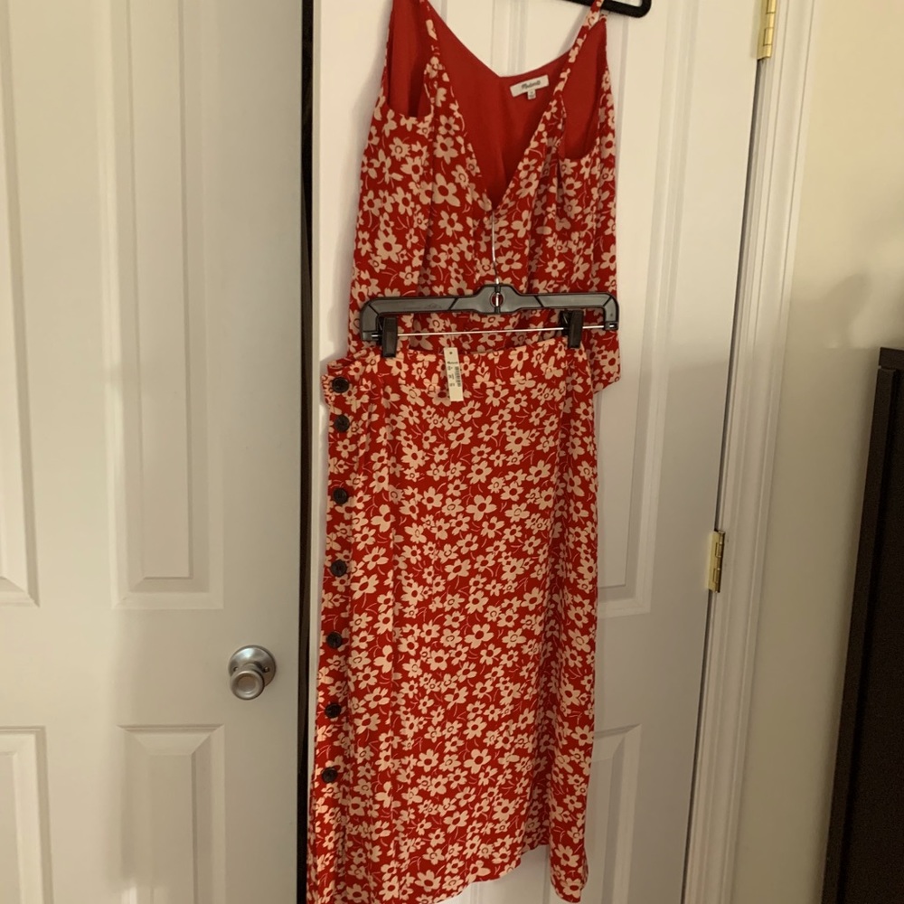 Madewell SET NWT camisole & matching skirt